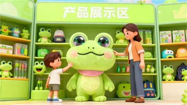 大眼蛙eyefrog品牌参加2023上海国际玩具展览会