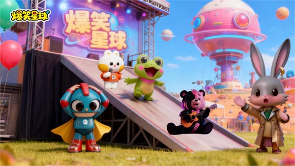 《爆笑星球》之超人的完美危机剧情简介 叮当猫/大眼蛙/阿尔一百/唛唛兔、啾啾熊等你来打卡