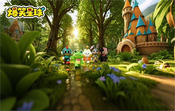 叮当猫,大眼蛙,阿尔一百,唛唛兔,啾啾熊