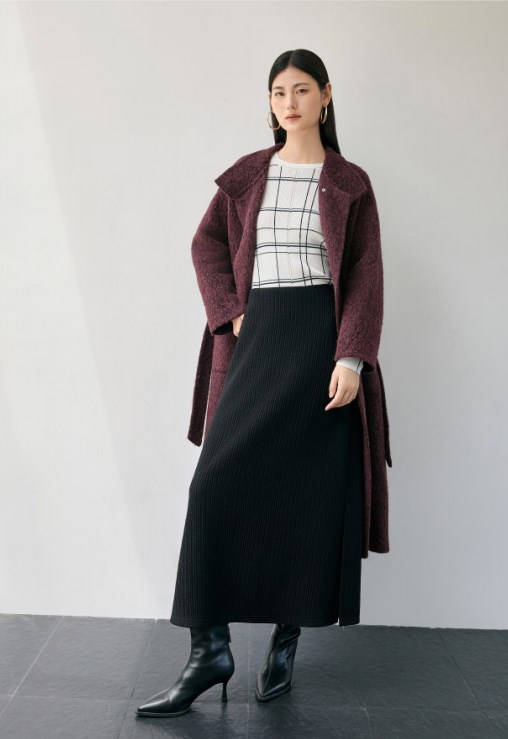 喜西2025冬季羊毛大衣：以自然之暖，织就冬日优雅诗篇