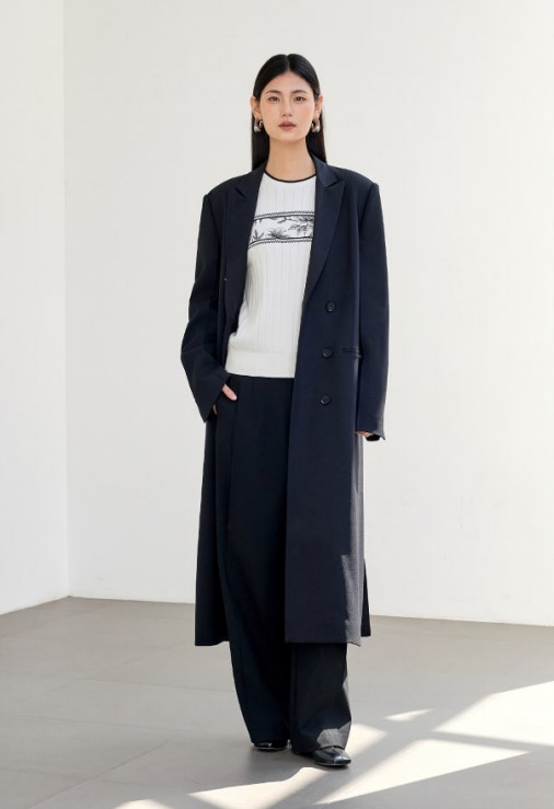 喜西2025冬季羊毛大衣：以自然之暖，织就冬日优雅诗篇