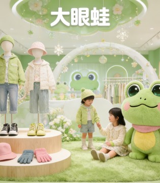 大眼蛙eyefrog,品牌,第29届,广东时装周,玩具