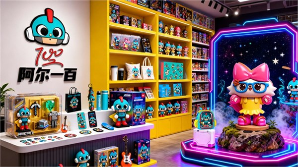 阿尔一百r100品牌参加深圳玩具