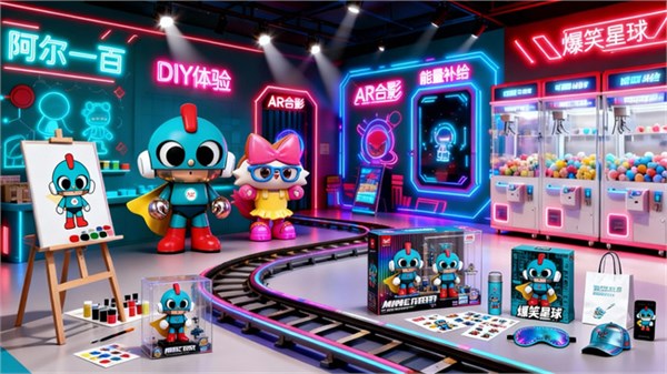 阿尔一百深圳玩具展,IP 融合新花样