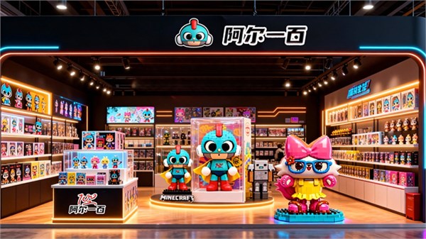 阿尔一百参加第二十二届中国国际玩具展会