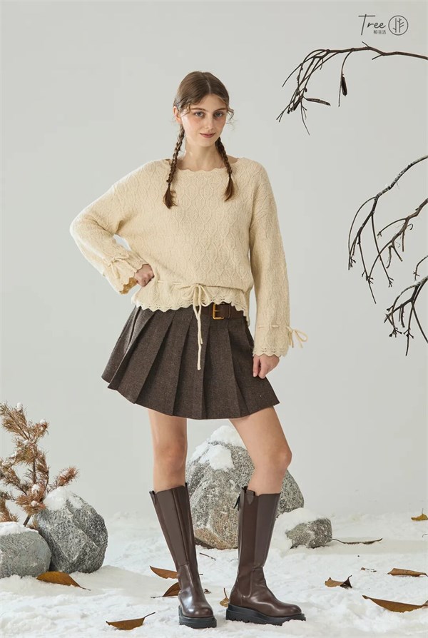 树生活女装2025冬日：把日子酿成盛满甜香的诗