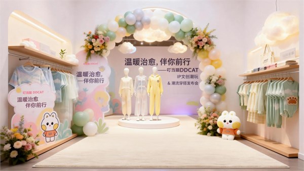 叮当猫DDCAT2026春夏潮流穿搭系列，开启全龄治愈美学新体验！