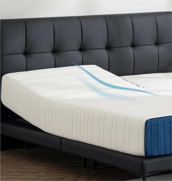 利豪家諾半分體電動智能床墊，頭部半分體獨立調(diào)節(jié)、內(nèi)置無感睡眠監(jiān)測儀、3D偏硬舒適睡感4099元起