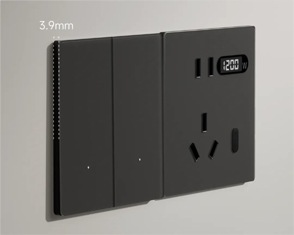 小米有品優(yōu)智者致薄智能開關(guān)：讓家居用電更智能、更安全