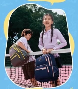 爱华仕「背不累」书包｜开学第一天，让孩子挺直腰杆向未来！
