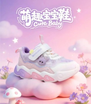 ABCKIDS萌趣闪灯学步鞋｜点亮小脚丫的魔法，探索童趣世界的每一步！