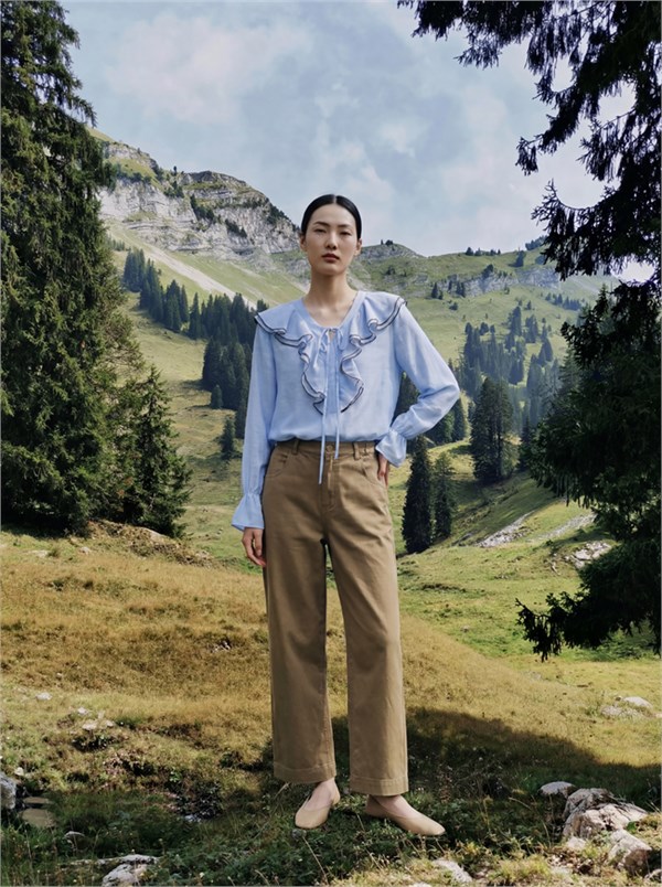 Geshimo歌诗陌｜衬衫是写给春天的情书，一褶一皱皆温柔