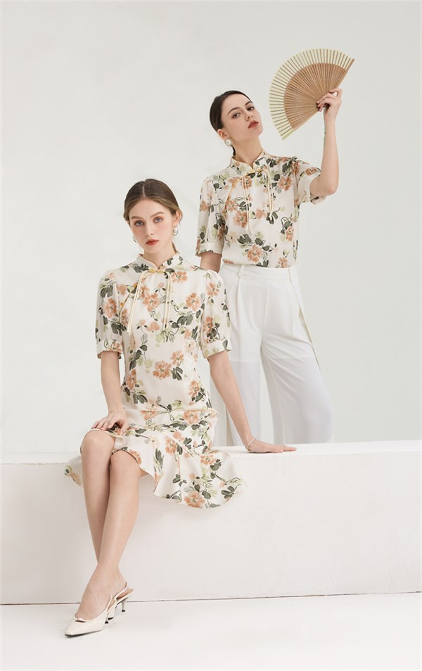 艾丽哲(Ailizhe)女装｜新中式美学新章：以东方风骨，镌刻当代少女的优雅诗行