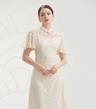 艾丽哲(Ailizhe),女装,新中式,国风,旗袍,连衣裙,招商,加盟