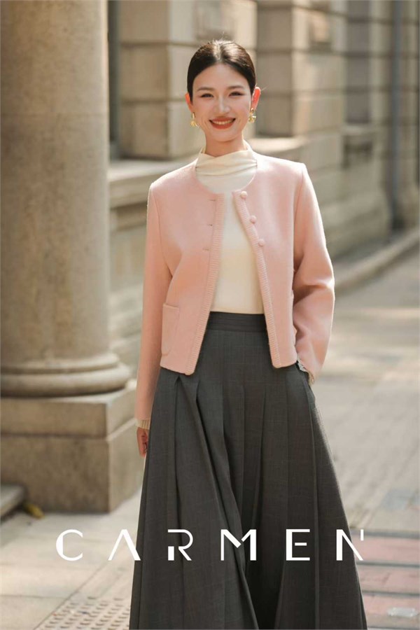 卡蔓(CARMEN) 2026春季女装｜以粉调织就春日浪漫，定义高级感新风尚