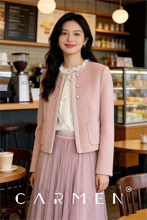 卡蔓(CARMEN) 2026春季女装｜以粉调织就春日浪漫，定义高级感新风尚
