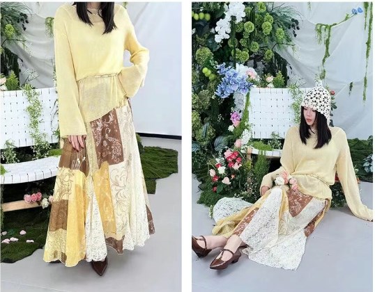 VIVIS春日衣橱｜在蕾丝与条纹间，捕捉生命的褶皱