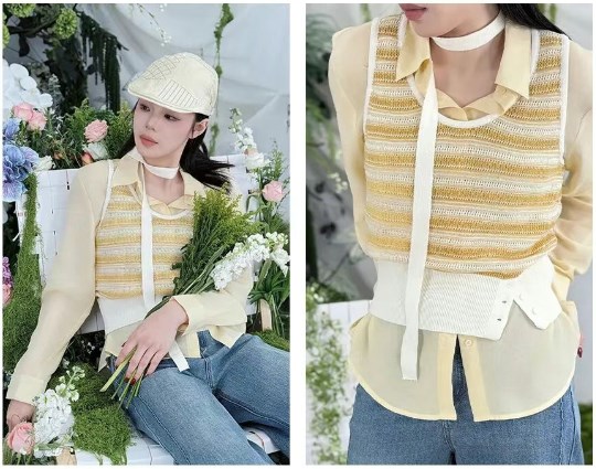 VIVIS春日衣橱｜在蕾丝与条纹间，捕捉生命的褶皱