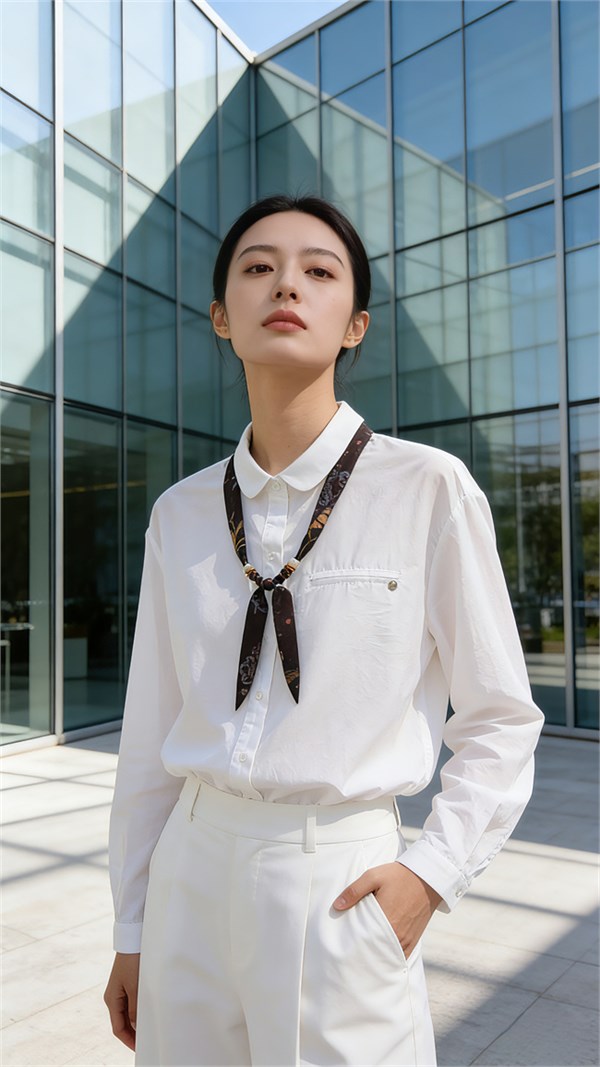 婕依妮通勤衬衫:解锁职场与面试的优雅密码