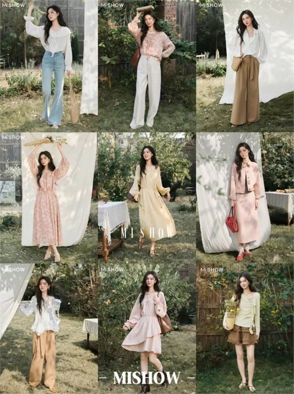 谜秀MISHOW：与春风共舞，将春日诗行穿于身