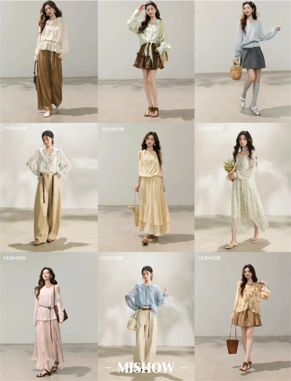 谜秀MISHOW：与春风共舞，将春日诗行穿于身