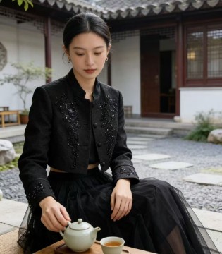 𝐂𝐀𝐑𝐌𝐄𝐍卡蔓：轻中式与通勤雅致，演绎多元职场时尚美学