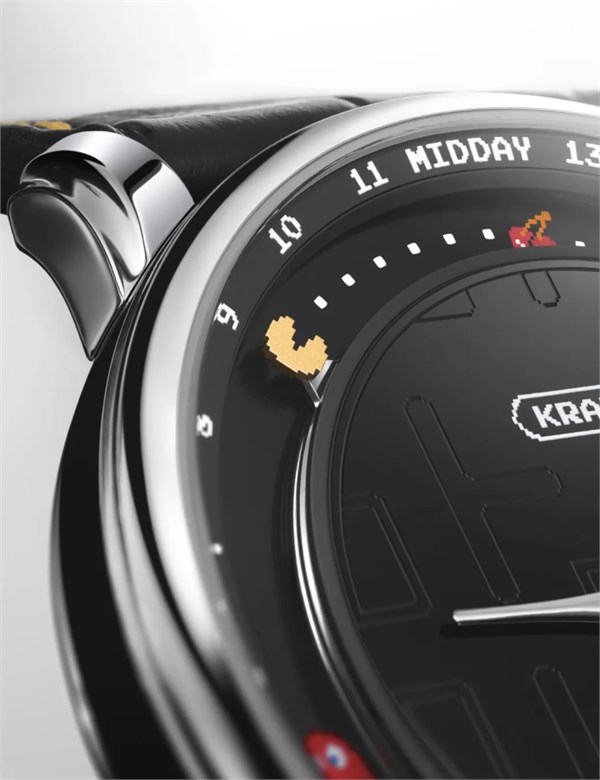 Krayon × 吃豆人：45岁经典游戏，玩进高级制表的方寸之间