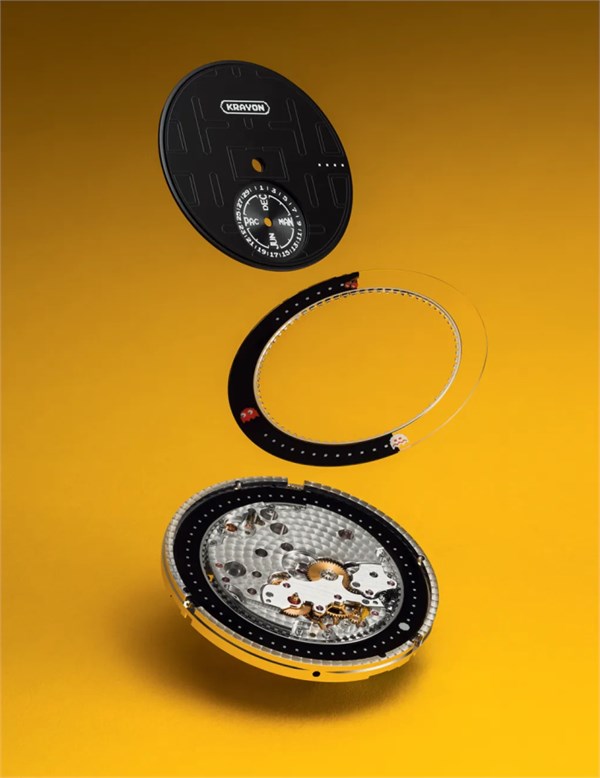 Krayon × 吃豆人：45岁经典游戏，玩进高级制表的方寸之间