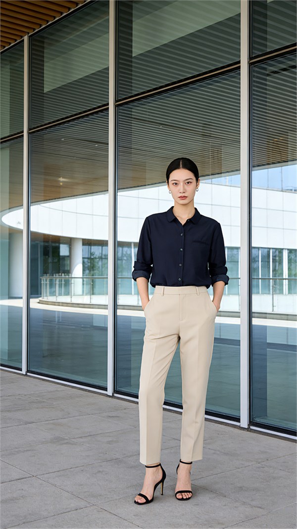婕依妮2026春新款通勤装：职场时尚新密码