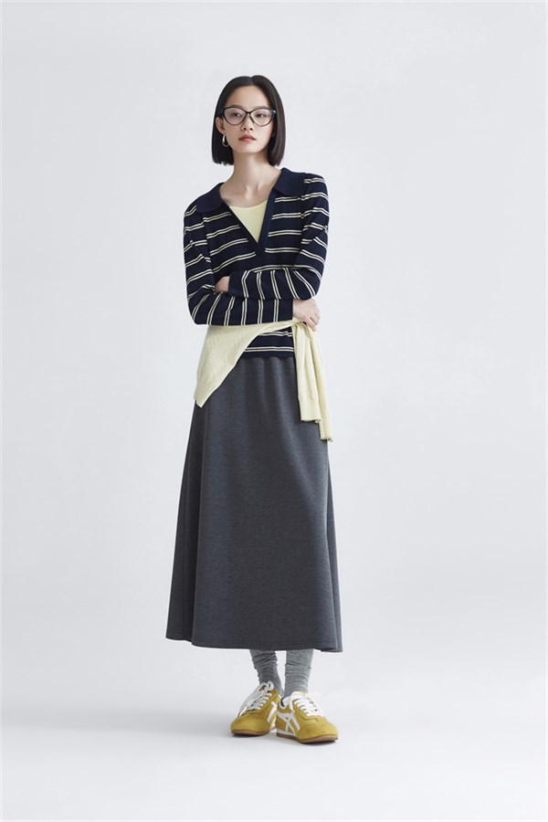 百图(betu)2026春季新品|条纹针织新玩法,韩系高级感休闲穿搭