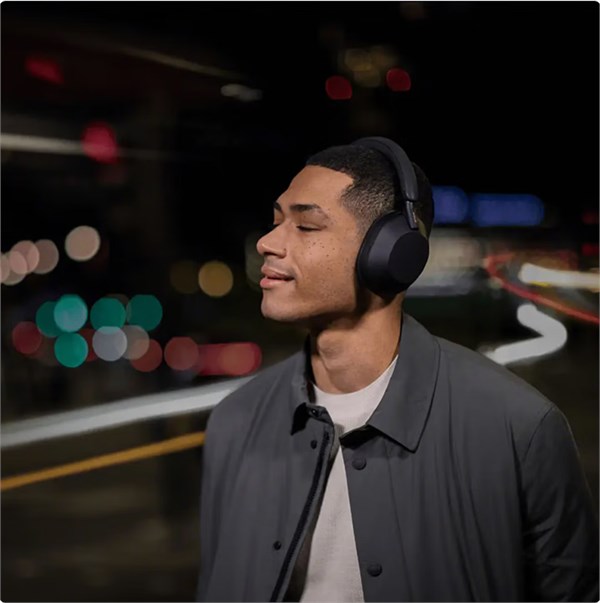 索尼 WH-1000XM5 耳罩式頭戴式主動降噪藍(lán)牙耳機 黑色