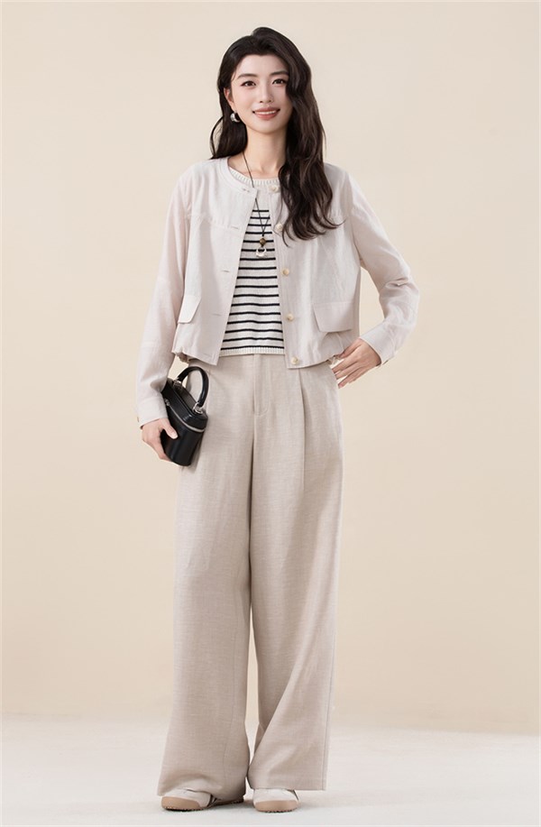 诗梦女装：米韵春风里，邂逅素简清欢之境