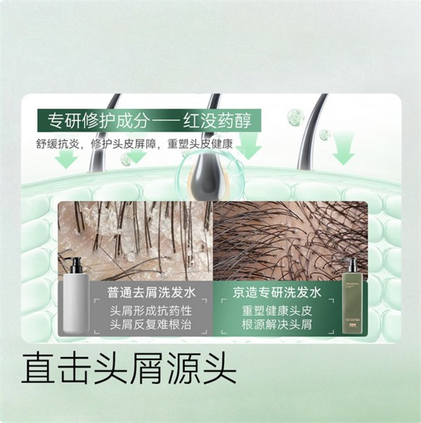 京東京造 專研去屑洗發(fā)露 500ml