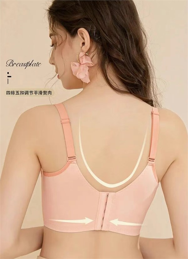 百分百女人内衣：撞色蕾丝绘梦，聚拢托杯塑韵，性感美背绽芳华