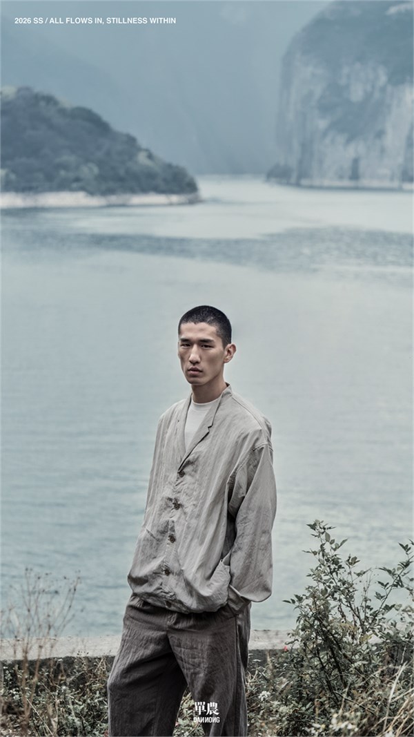 单农男装2026春夏形象片：万川入怀，浩荡不争