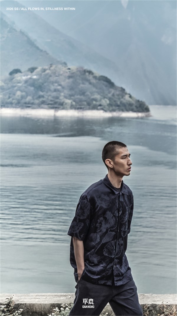 单农男装2026春夏形象片：万川入怀，浩荡不争