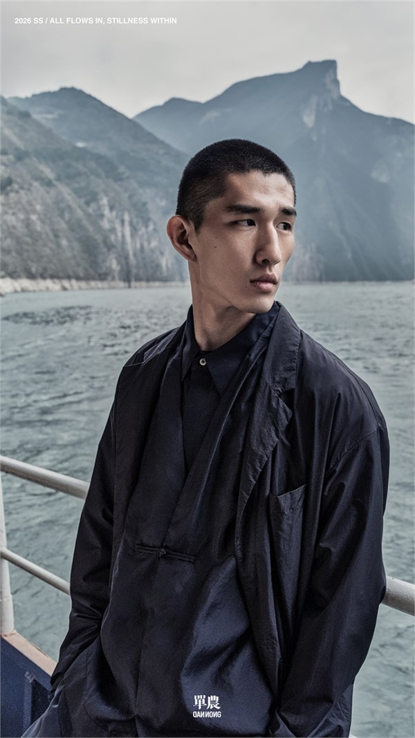 单农男装2026春夏形象片：万川入怀，浩荡不争