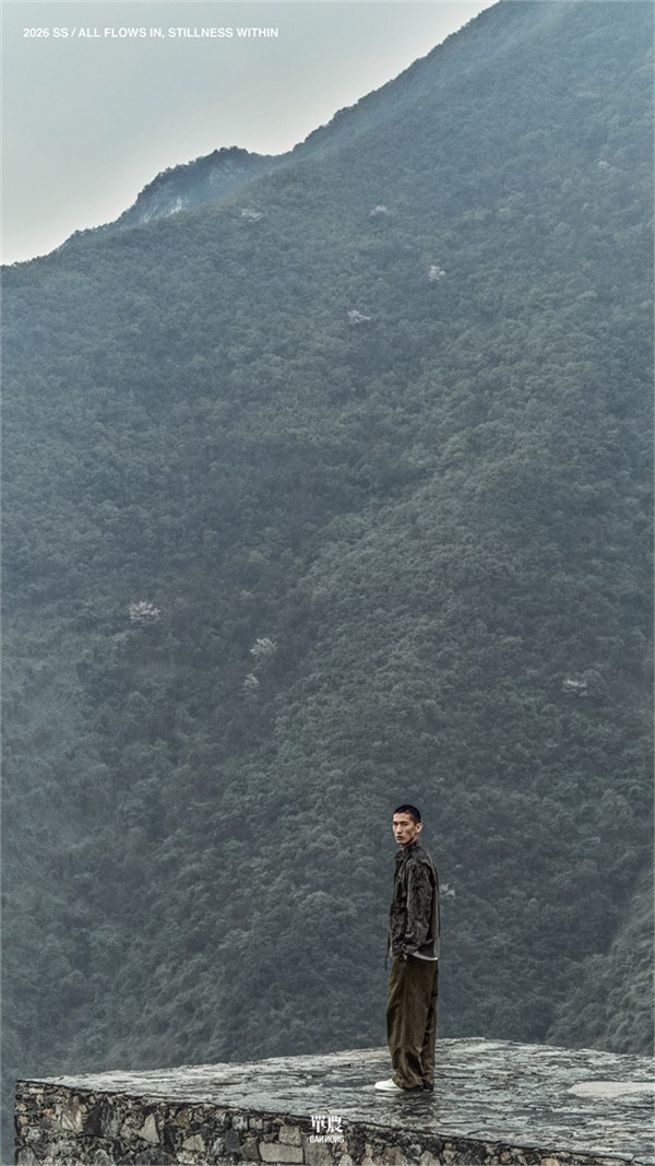 单农男装2026春夏形象片：万川入怀，浩荡不争