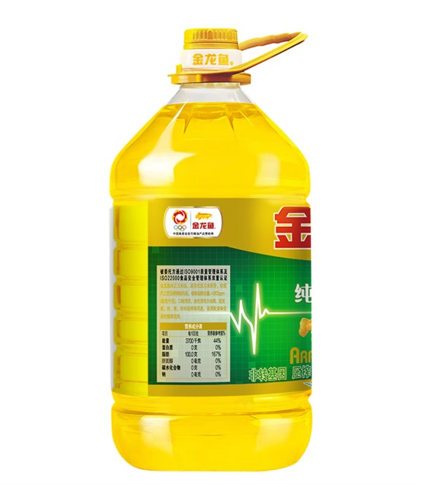 金龍魚(yú) 食用油 非轉(zhuǎn)基因 壓榨 一級(jí) 純正玉米油4L