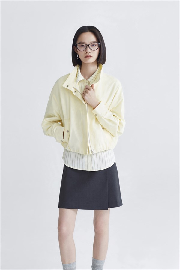 百图betu 2026春装新宠：黄外套点亮春日，深灰套装裙解锁高级休闲