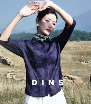 底色(Dins)2026夏款：邂逅国风雅韵，开启法式田园诗篇