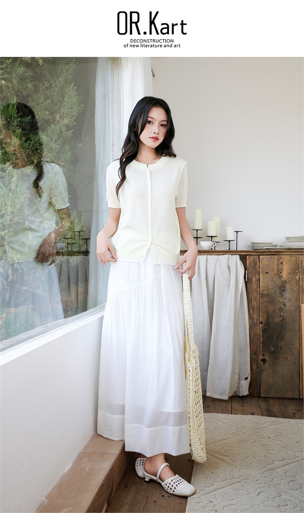 解构美学新演绎:OR.Kart撞色边针织拼接,重塑韩版女装的时髦基因