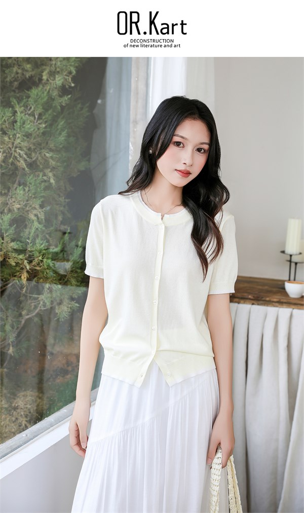 解构美学新演绎:OR.Kart撞色边针织拼接,重塑韩版女装的时髦基因