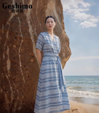 歌诗陌,海岸共生,夏季系列,女装裙,招商,加盟