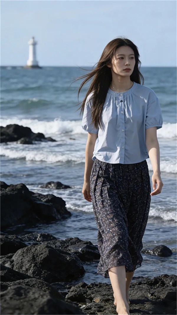 氏伽服饰 2026 夏季新品：雾蓝与牛仔的清凉绮梦