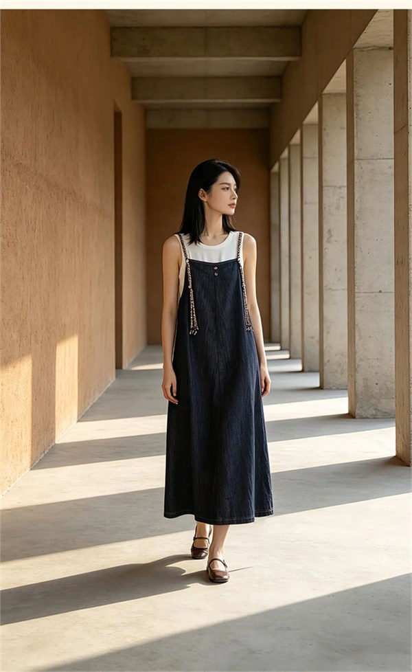 氏伽服饰 2026 夏季新品：雾蓝与牛仔的清凉绮梦
