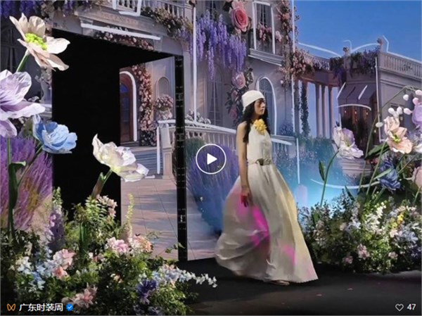 茵曼18周年“成人礼”：全国首场AI棉麻大秀亮相广东时装周，李兰迪成新代言人