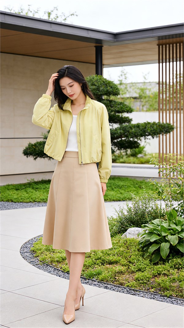 婕依妮 · 都市雅仕：以极简之姿，解锁通勤穿搭的优雅密码