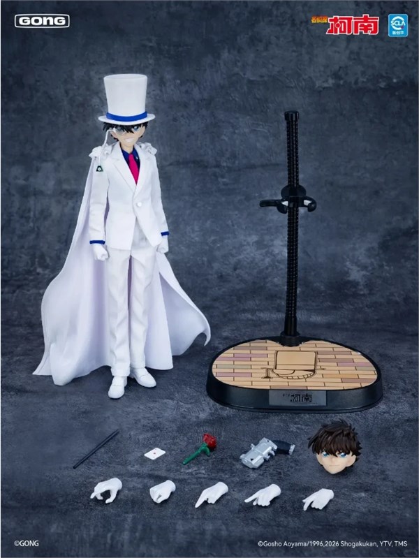 定价999元限量6千体阿童木合金可动人偶正式发售！还有429元的怪盗基德布衣可动人偶！泡泡玛特共鸣GONG