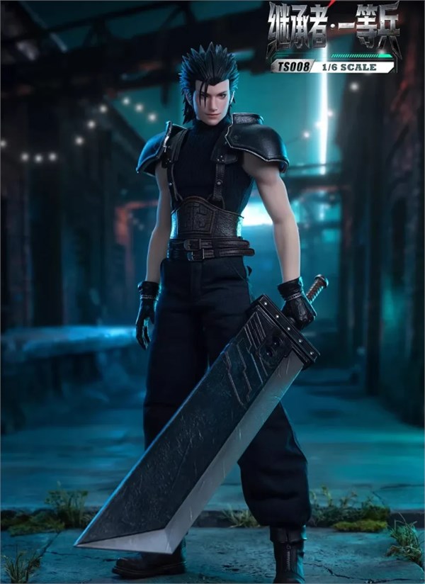 突然出现多款1/6最终幻想人偶？888元一个耶路撒冷朋克版、770元的克劳德和扎克斯